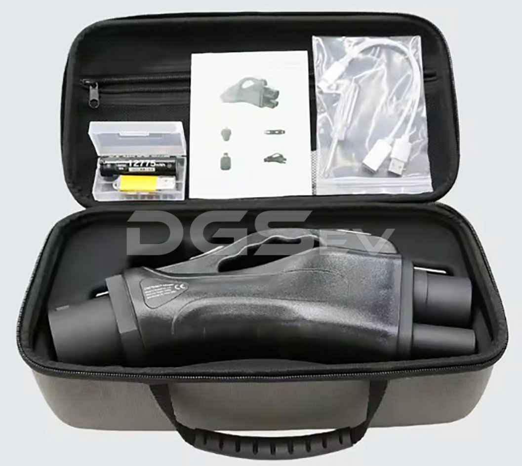 Adaptador CCS2 a GB/T - Vista posterior